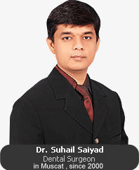 Dr. Suhail Saiyad Dental Surgeon at Sun Dental Oman